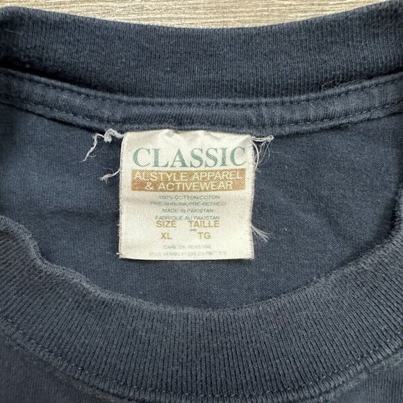 Vintage Y2K Toronto Maple Leafs Shirt Size XL Gary Roberts 7 Blue - Picture 4 of 6